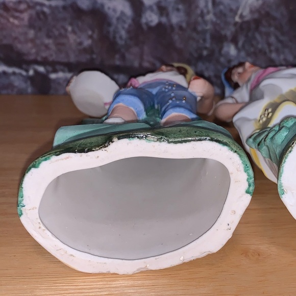 Vintage Bisque Porcelain Figures W.K.C. Germany - Picture 14 of 16